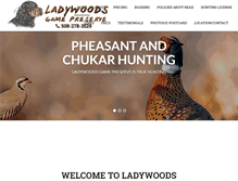 Tablet Screenshot of ladywoods.com